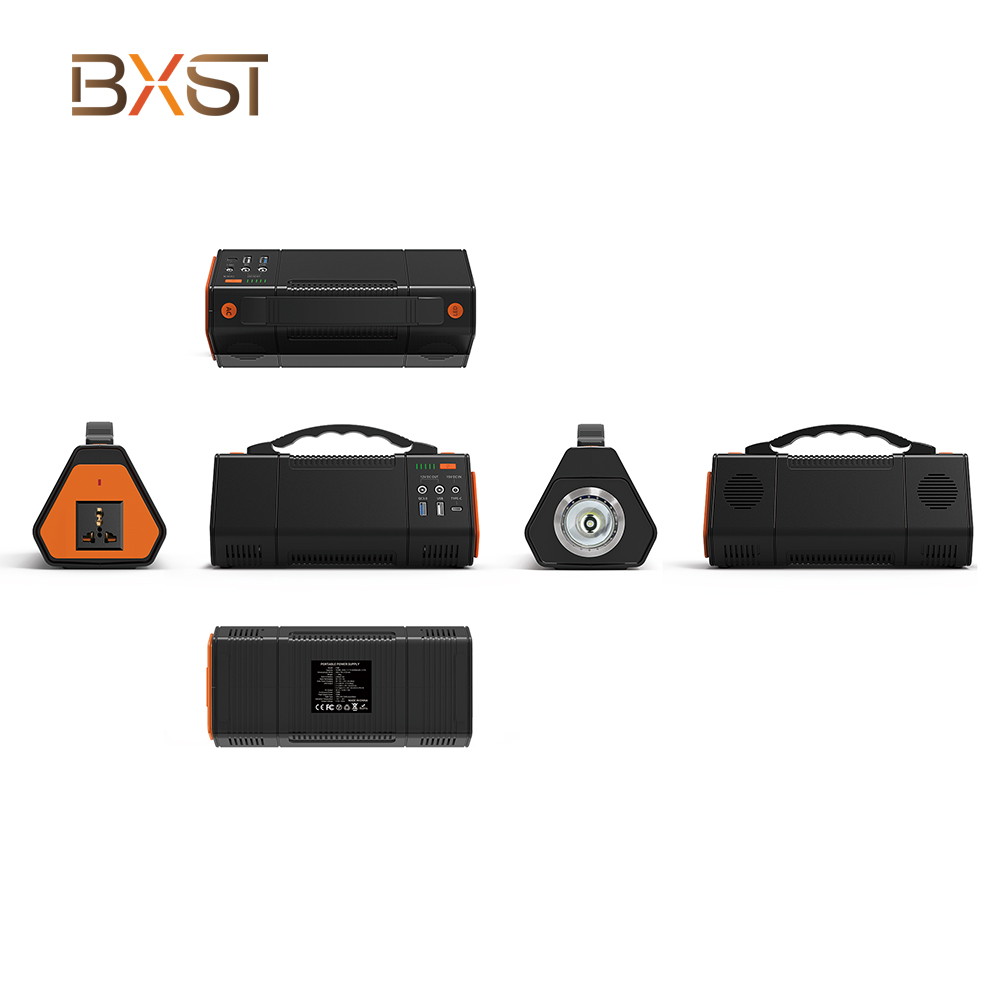 แหล่งจ่ายไฟฉุกเฉินลิเธียมพกพา BXST พร้อม USB และ Type-C SS006-100W