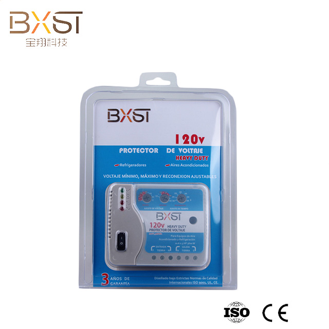 การเดินสายแบบปรับได้ BXST ผ่านและภายใต้ตัวป้องกันแรงดันไฟฟ้า V015-120V