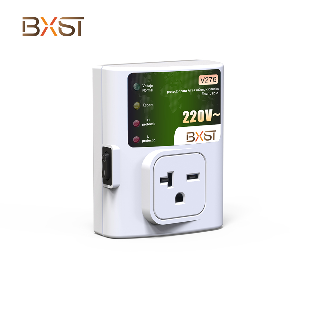 ตัวป้องกันแรงดันไฟฟ้าที่ปรับได้ BXST สำหรับทีวีและตู้เย็น V276-220V