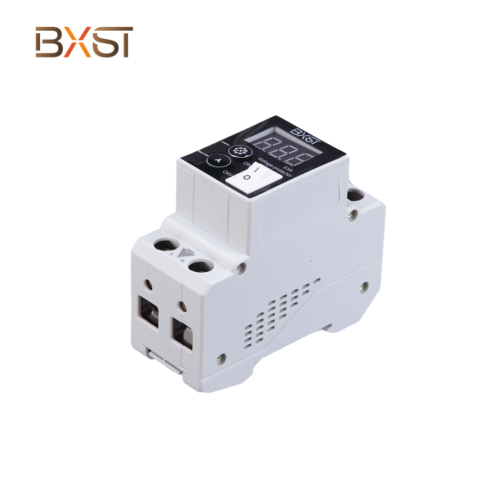 BXST DIN RAIL 220V ตัวป้องกันแรงดันไฟฟ้าเฟสเดียว v132