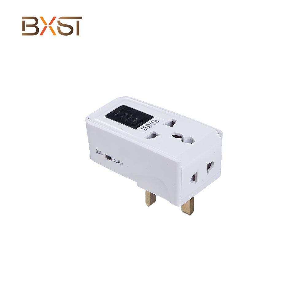 BXST UK Plug Voltage Protector สำหรับตู้เย็น 