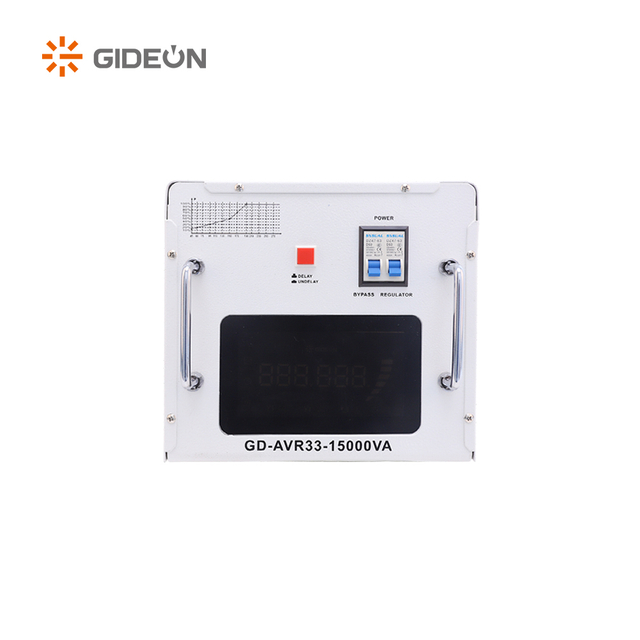 GD-AVR33 15000VA กำลังการผลิตขนาดใหญ่และความคงตัวของแรงดันไฟฟ้าชนิดแรงดันไฟฟ้าสูงสำหรับใช้ในบ้าน