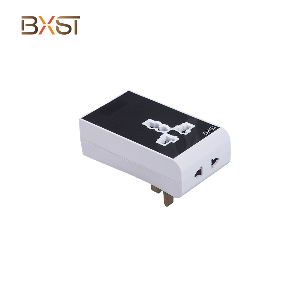 BXST 15A 220V พีซีตู้เย็นแรงดันไฟฟ้าป้องกันแรงดันไฟฟ้าสำหรับบ้าน v153-d-uk