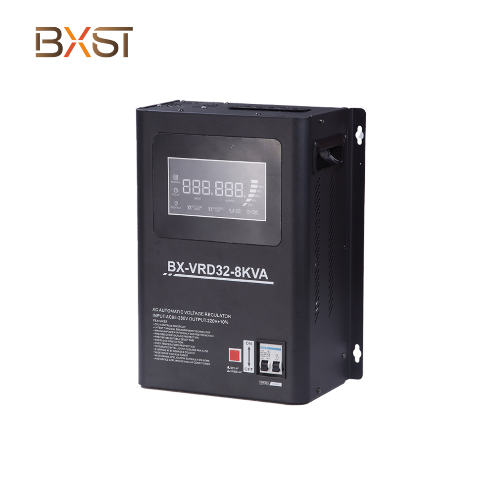 BX-VRD32-8KVA ที่ดีที่สุด AC สามเฟสควบคุมแรงดันไฟฟ้าคงที่สำหรับทั้งบ้าน