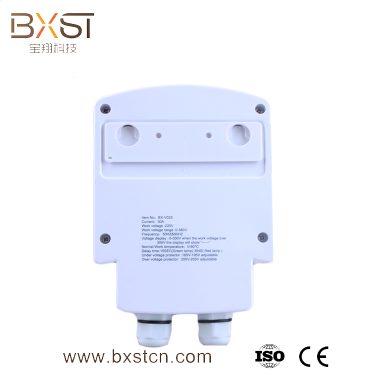 BXST 220V ตัวป้องกันแรงดันไฟฟ้าปรับได้ V025-60A