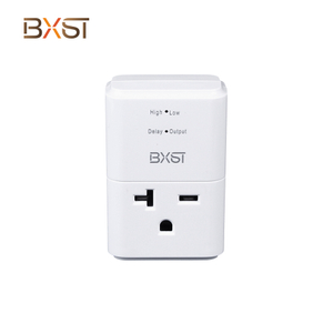 ตัวป้องกันแรงดันไฟฟ้า BXST พร้อมซ็อกเก็ตสำหรับบ้าน V199-220V