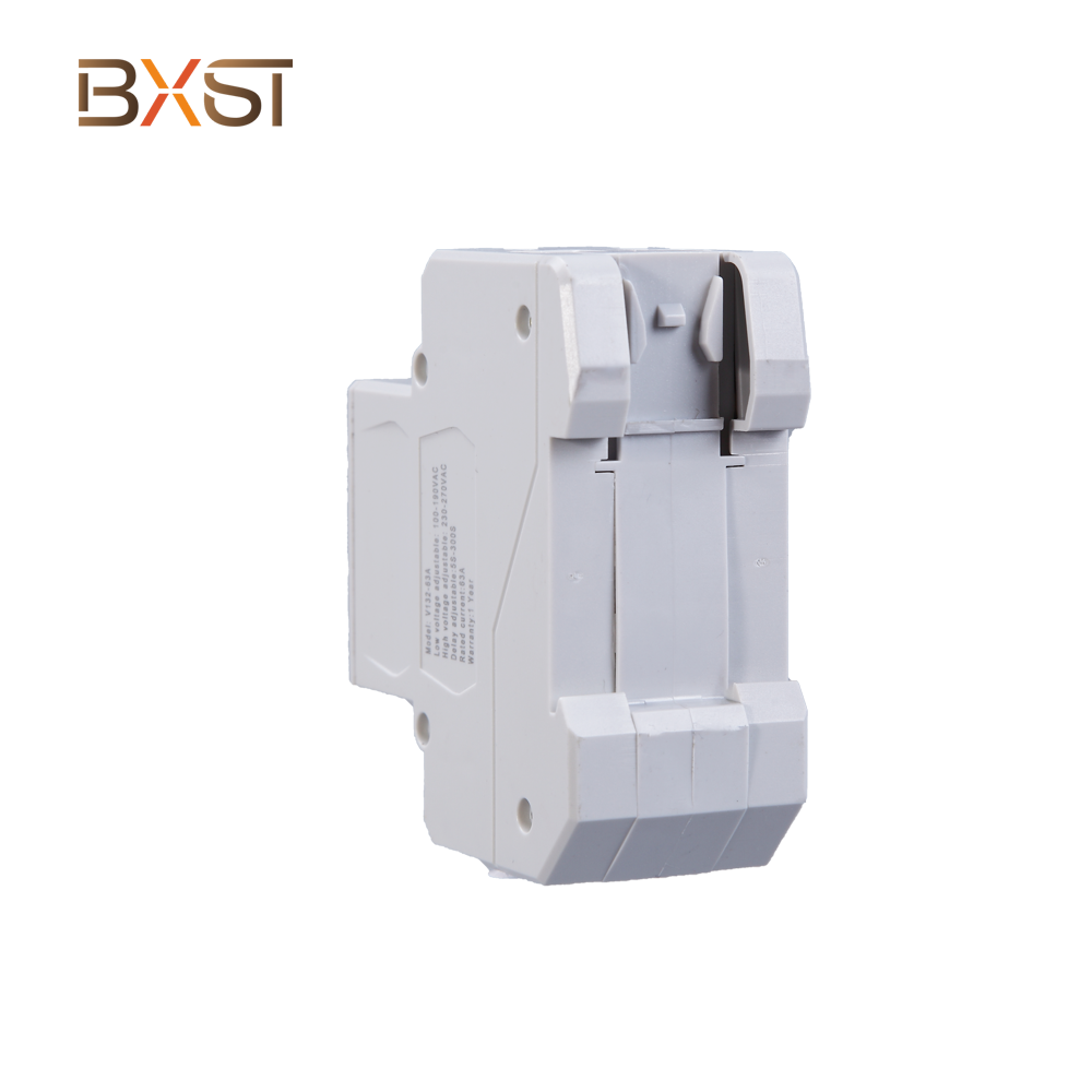 BXST DIN RAIL 220V ตัวป้องกันแรงดันไฟฟ้าเฟสเดียว v132