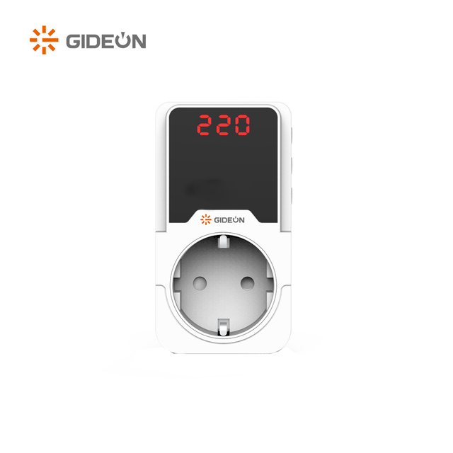 GD-V099 German Plug 230V Protector Protector Automatic Automatic และตัวป้องกันแรงดันไฟฟ้าต่ำกว่าบ้านสำหรับใช้ในบ้าน