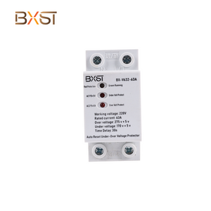 BXST DIN RAIL 3 เฟสแรงดันไฟฟ้าป้องกันสำหรับบ้าน v632-63a