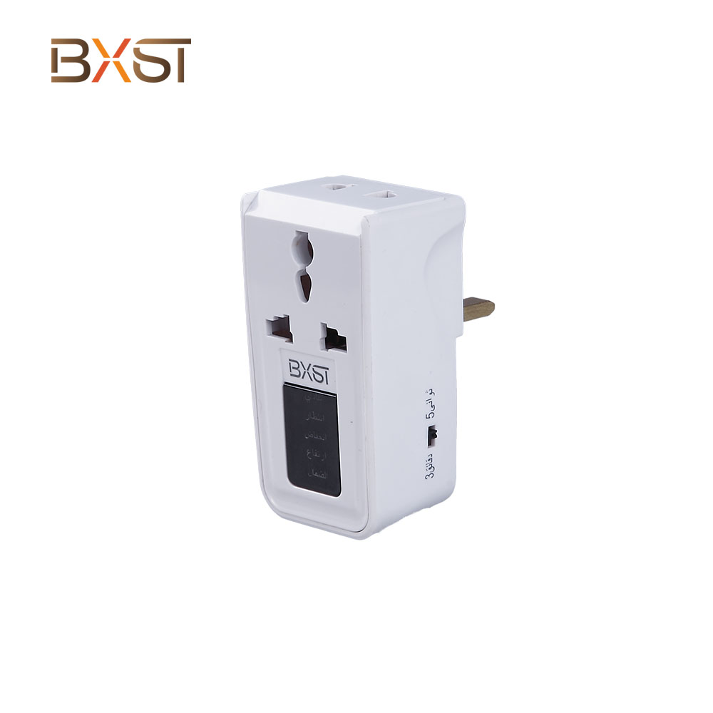 BXST UK Plug Voltage Protector สำหรับตู้เย็น 