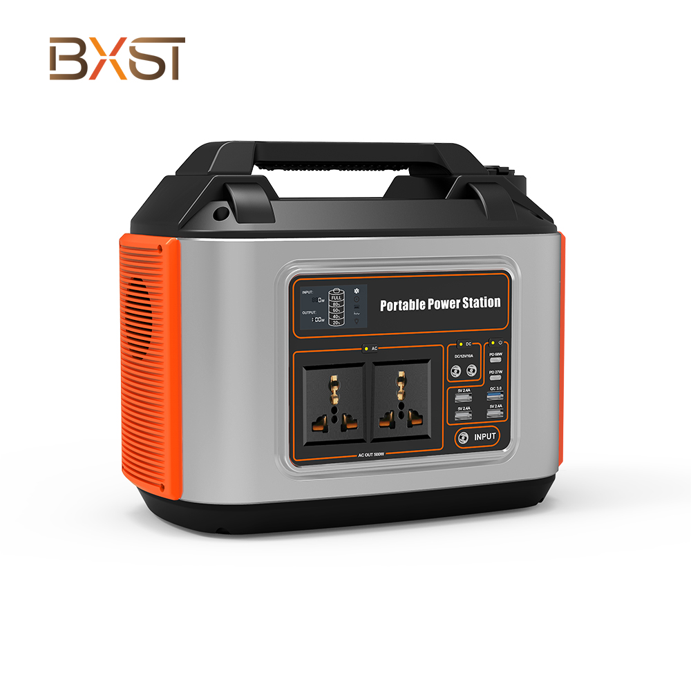 BX-SS011-500W สถานีบริการแบตเตอรี่พลังงานแสงอาทิตย์ฉุกเฉินกลางแจ้ง