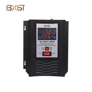 BXST รีเลย์ประเภทบ้านแรงดันไฟฟ้าแรงดันไฟฟ้าอัตโนมัติ Stabilizer VRW21-500VA