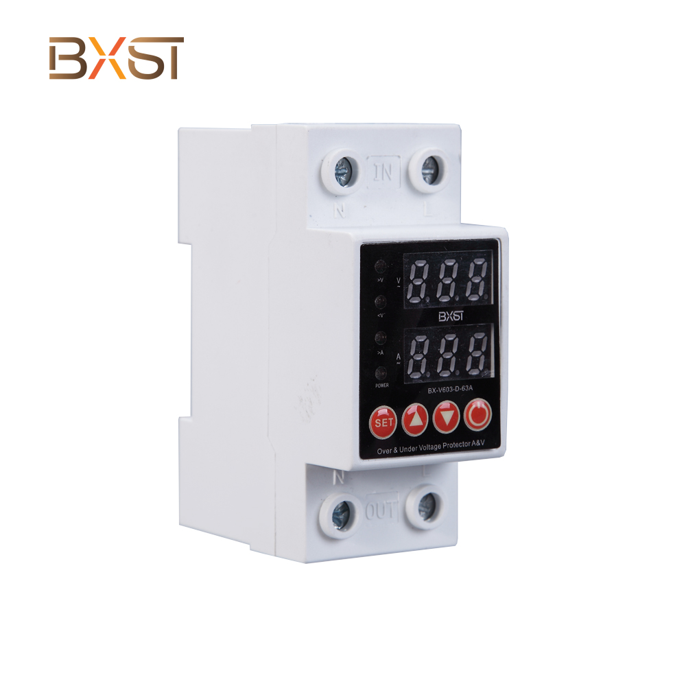 BXST DIN RAIL VOLTAGE PORTECTOR พร้อมจอแสดงผล V603-D