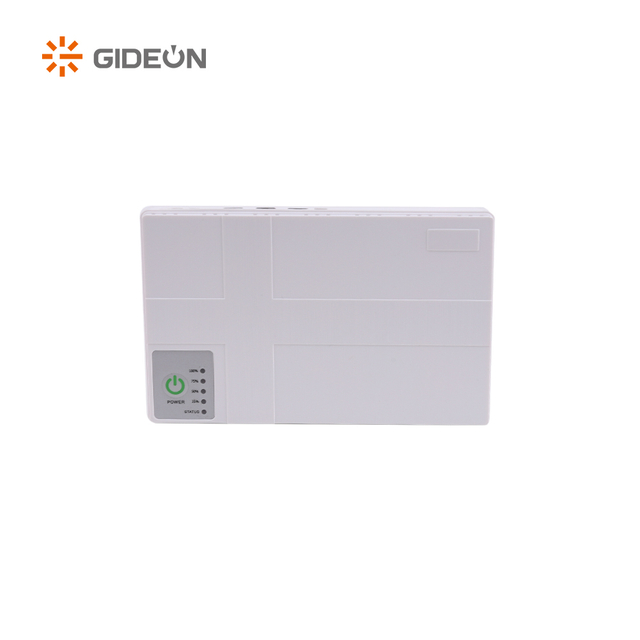 GD-DC002-DC1018P-LED 8800mAH/10400mAH Mini DC UPS ที่มีสีขาว