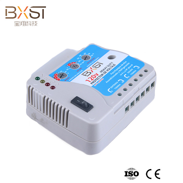 การเดินสายแบบปรับได้ BXST ผ่านและภายใต้ตัวป้องกันแรงดันไฟฟ้า V015-120V