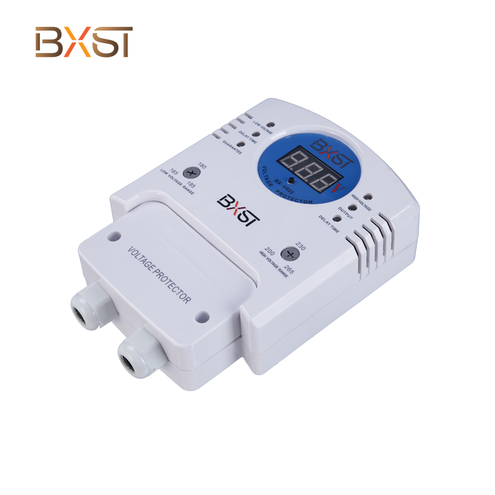 BXST 30A AVS 3 เฟสตู้เย็นตัวป้องกันแรงดันไฟฟ้าสำหรับทีวี V025-30A 