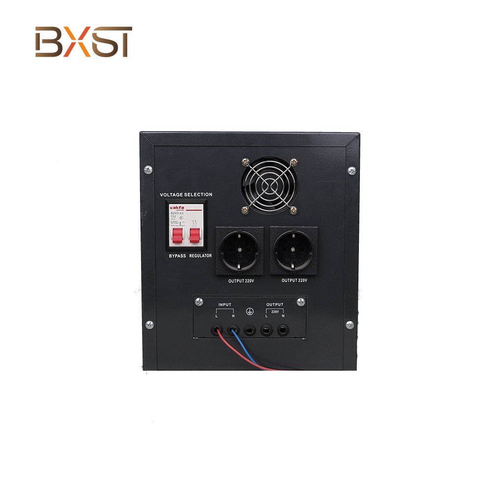 BXST Digital AC Stable แรงดันไฟฟ้าขนาดเล็กตัวควบคุม Stabilizer SVC19-3000VA