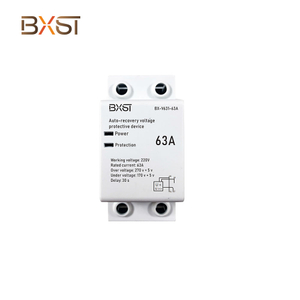 BXST DIN RAIL 230V บ้าน 3 เฟสแรงดันไฟฟ้าป้องกัน v631-63a