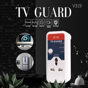 10A 220V UK แรงดันไฟฟ้าพิทักษ์ตู้เย็น 220V TV Protector Protector