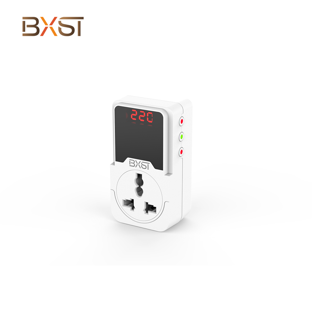 BXST 220V ตัวป้องกันแรงดันไฟฟ้าอัตโนมัติสำหรับทีวี V099-EU-D