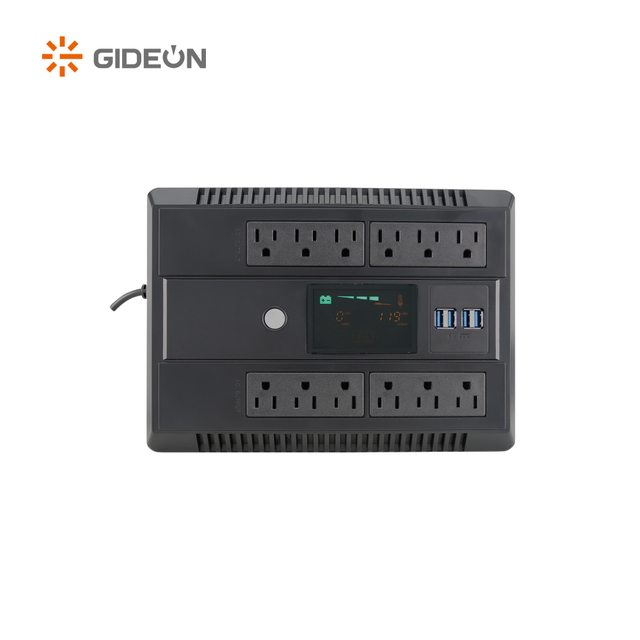 GD-UP01 US Plug AC แหล่งจ่ายไฟที่ไม่หยุดยั้งพร้อมจอแสดงผล LEM 