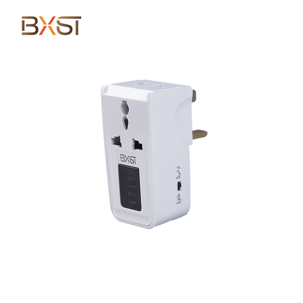 BXST UK Plug Voltage Protector สำหรับตู้เย็น 