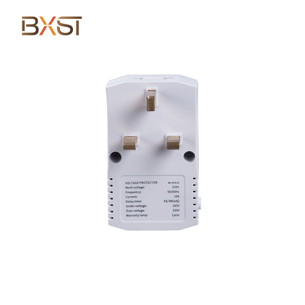 BXST UK ปลั๊กซ็อกเก็ตแรงดันไฟฟ้า Protector V127-D