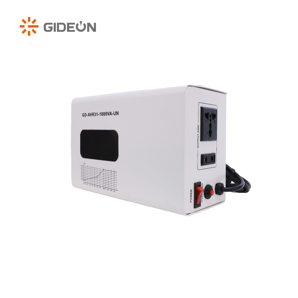 GD-AVR31-UN 1000VA Stabilizer แรงดันไฟฟ้าสากลอัตโนมัติพร้อมการป้องกันเต็มรูปแบบ
