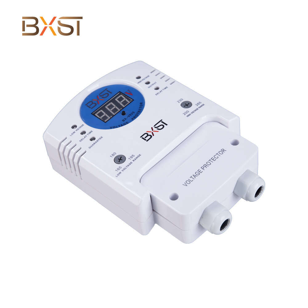 BXST 30A AVS 3 เฟสตู้เย็นตัวป้องกันแรงดันไฟฟ้าสำหรับทีวี V025-30A 