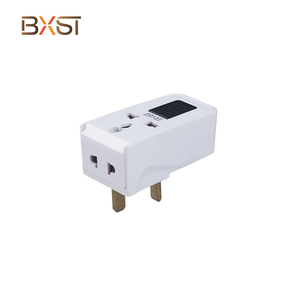 BXST UK Plug Voltage Protector สำหรับตู้เย็น 